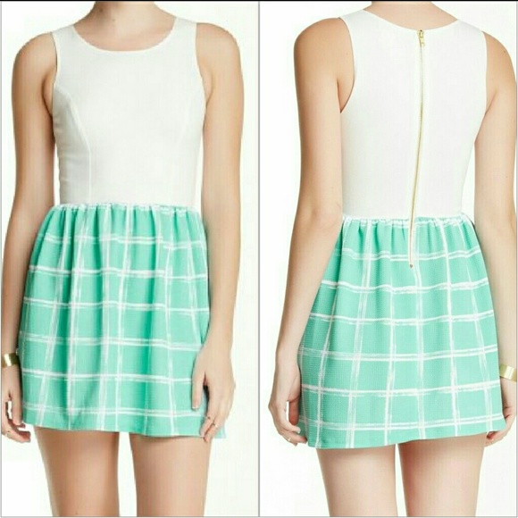 LOVE…ADY Sleeveless Textured Mini Dress - Picture 2 of 6